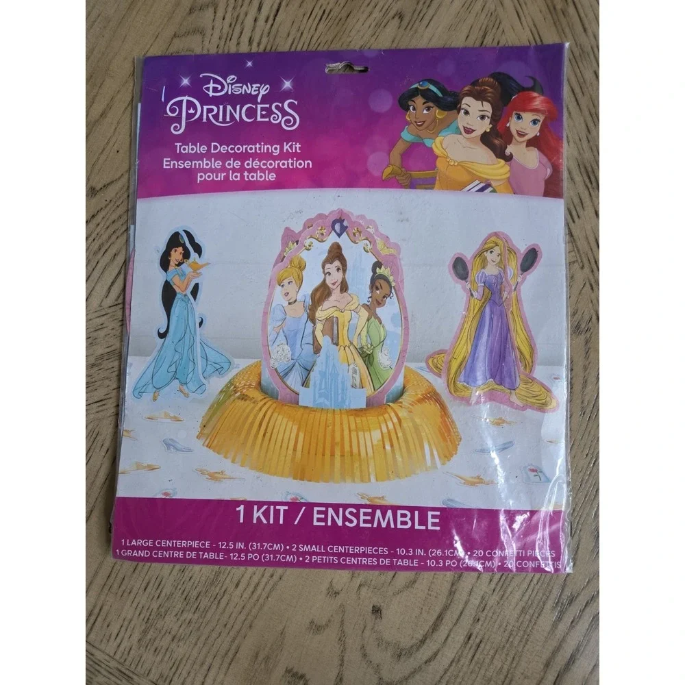 Disney Princess Birthday Party Table Decorating Kit Confetti New Centerpiece New